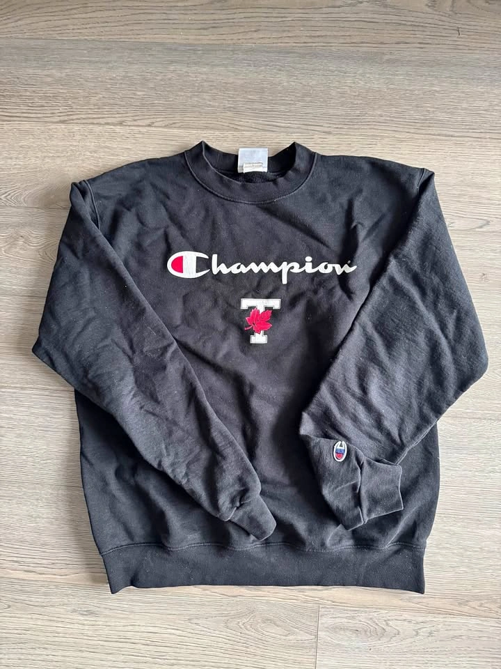 UoT x Champion Black Sweater - $10