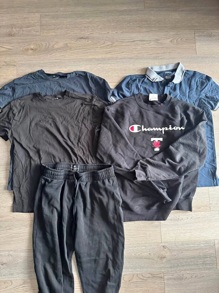 Men's Closet Clear-out (M/L) - True Classic, Champion, H&M