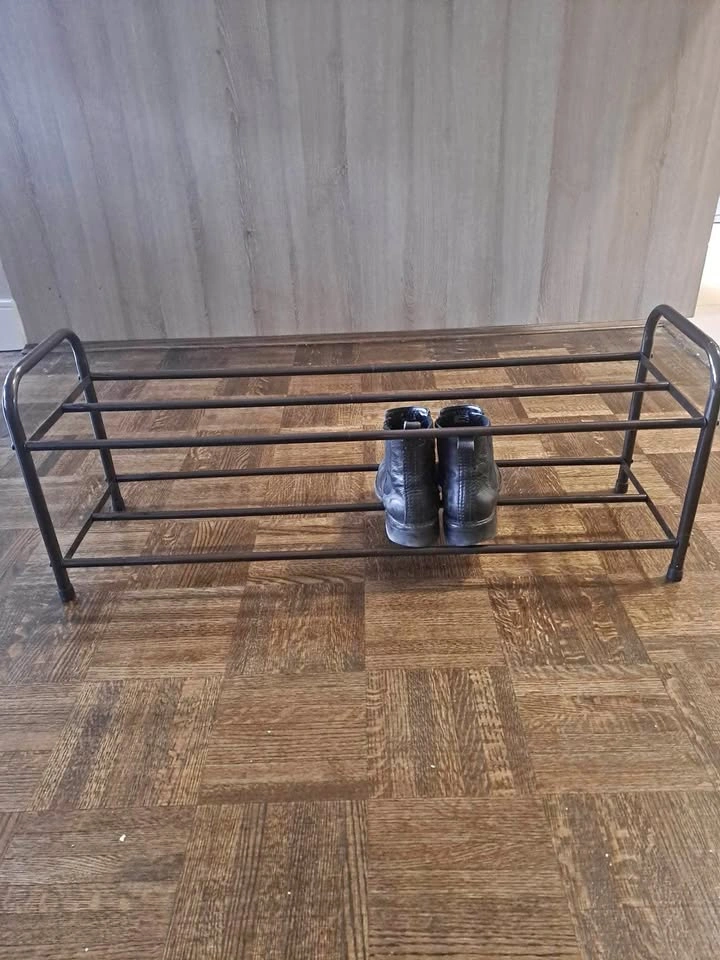 Metal Shoe Rack 31.5" Wide