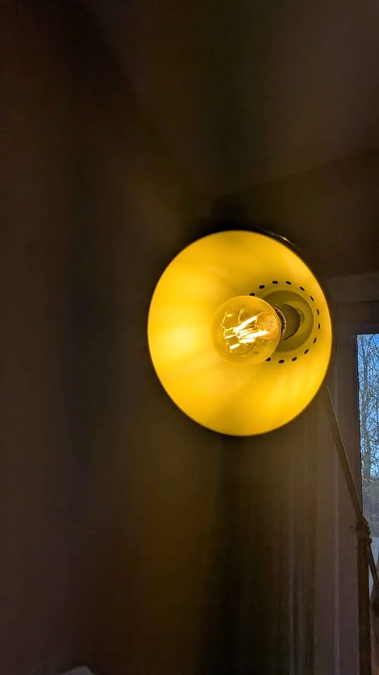 IKEA Barometer Vintage Floor Lamp - Gold - photo 3