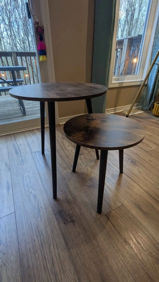 Nesting Side Tables - Set of 2 - photo 2