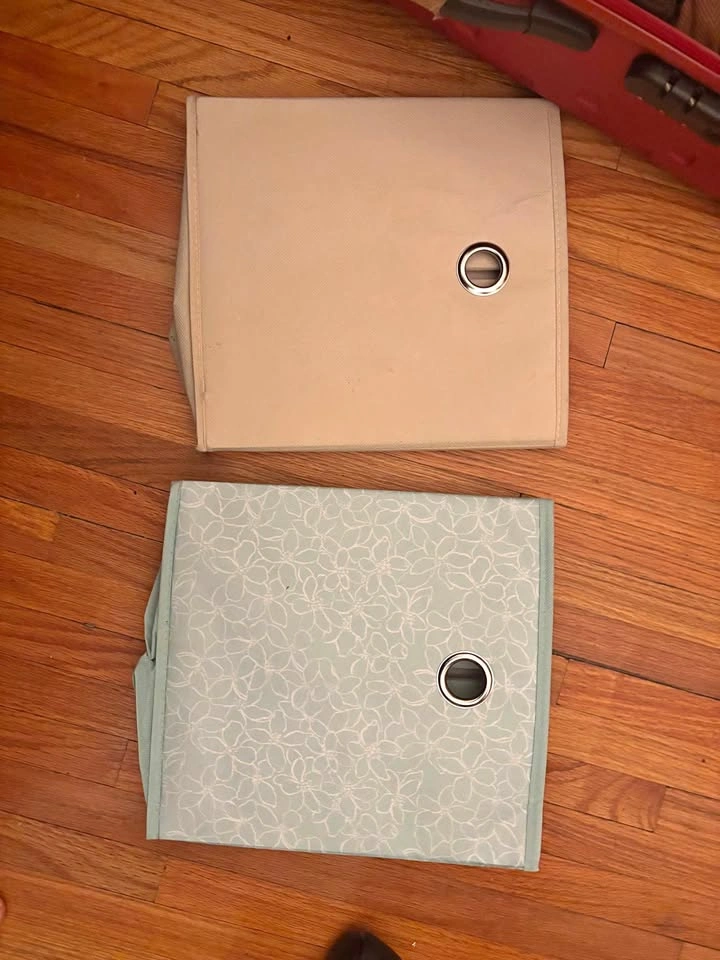 Canvas Collapsible Storage Boxes