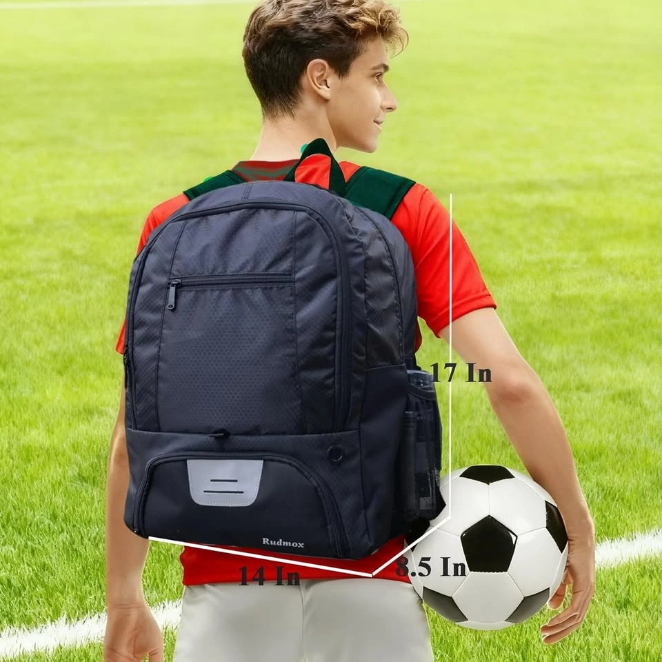 Soccer Ball Backpack for Basketball, Volleyball with Cleats - photo 3