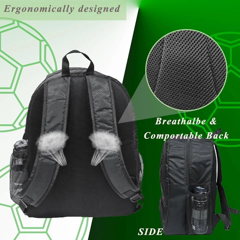 Soccer Ball Backpack for Basketball, Volleyball with Cleats - photo 5
