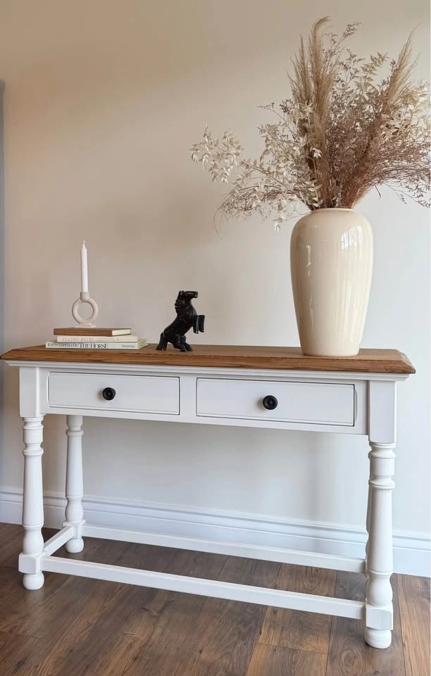 Solid Oak Console Table (Entryway/Sofa Table) - photo 3
