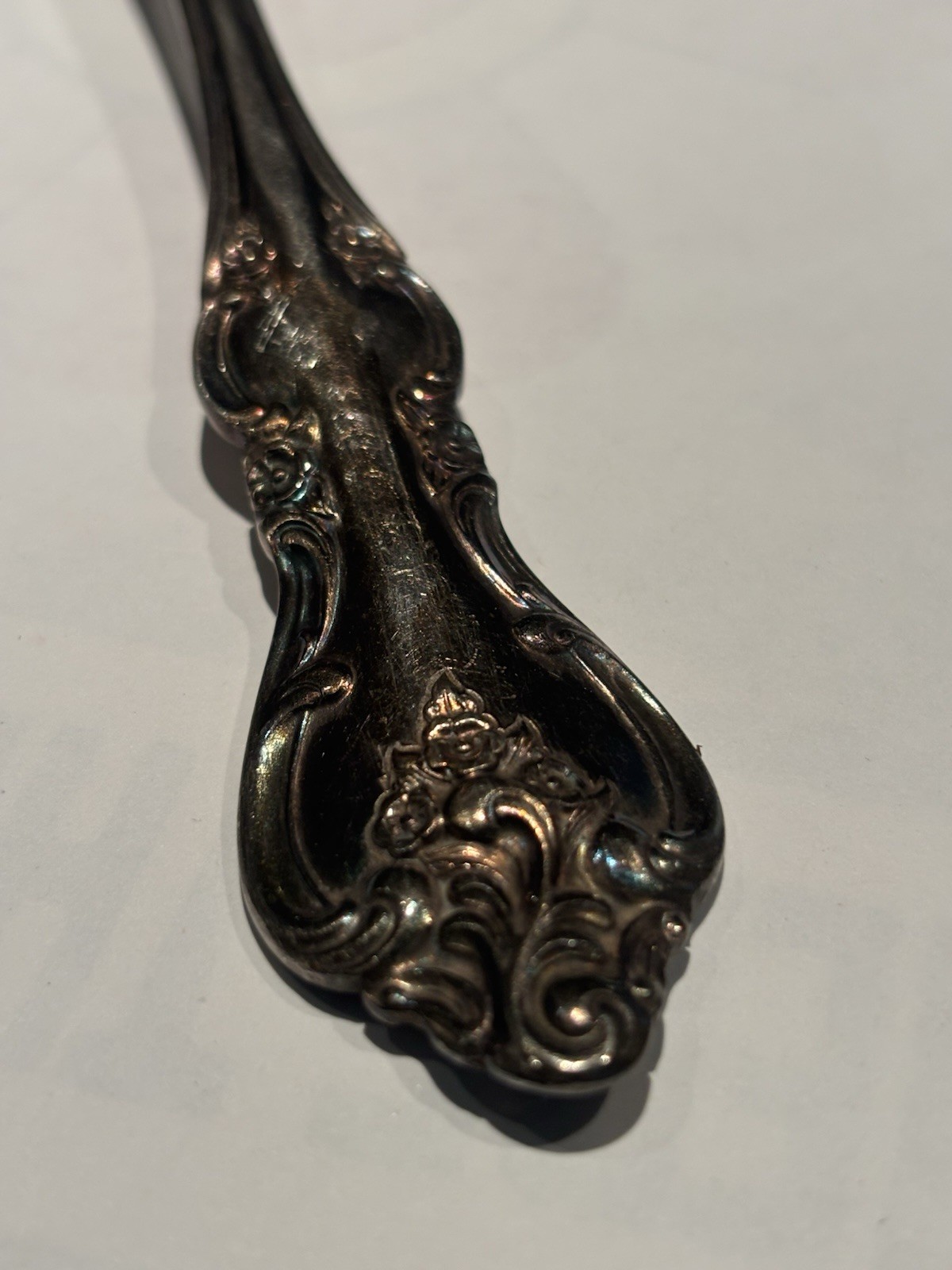 Vintage International DeepSilver Ornate Silverplate Serving Spoo - photo 2
