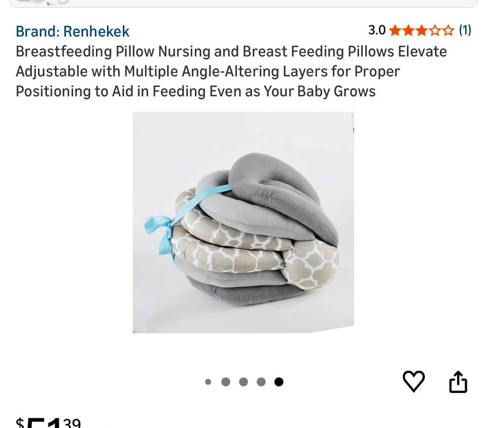 Butterfly Style Breastfeeding Pillow