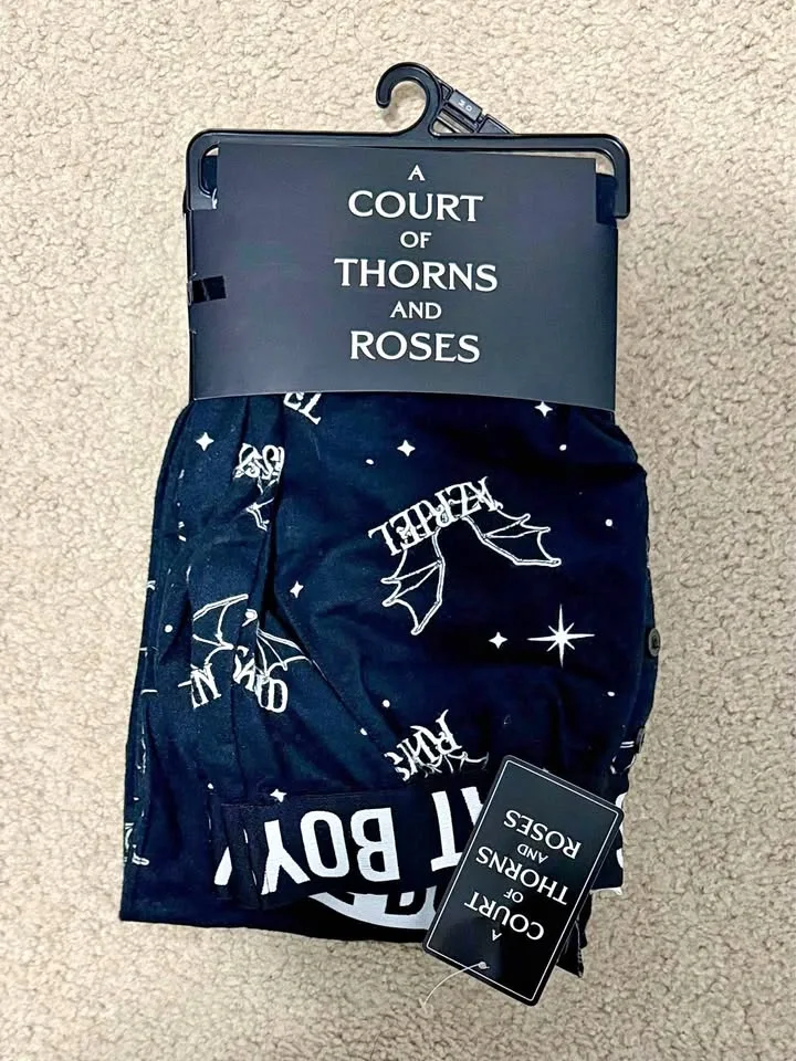 A Court of Thorns and Roses PJ Pants - Size M