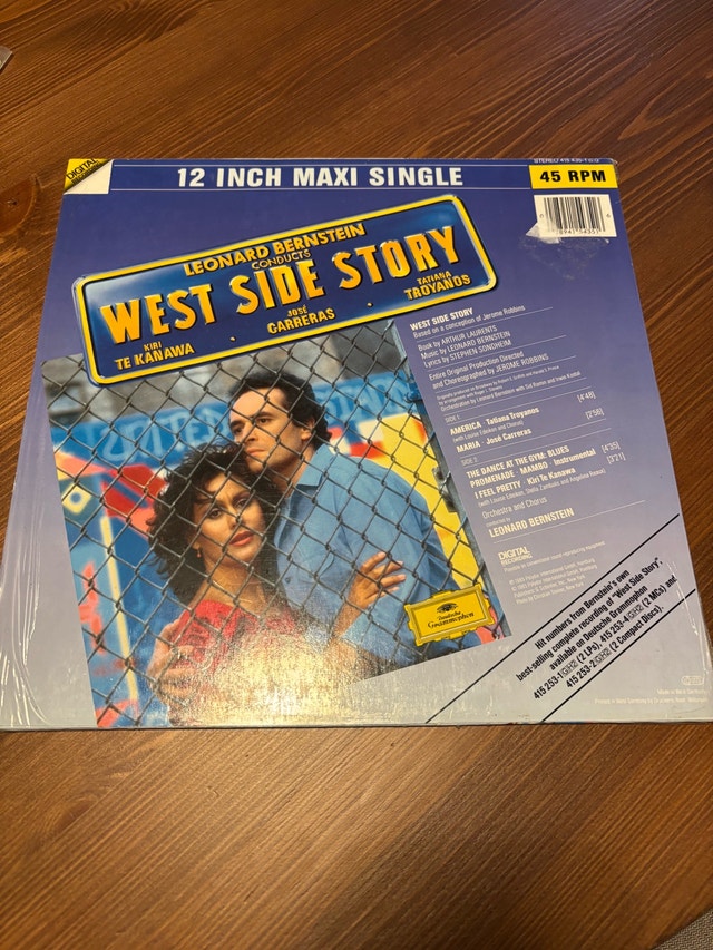 West Side Story - Vinyl Record (45) Musical Soundtrack - photo 2