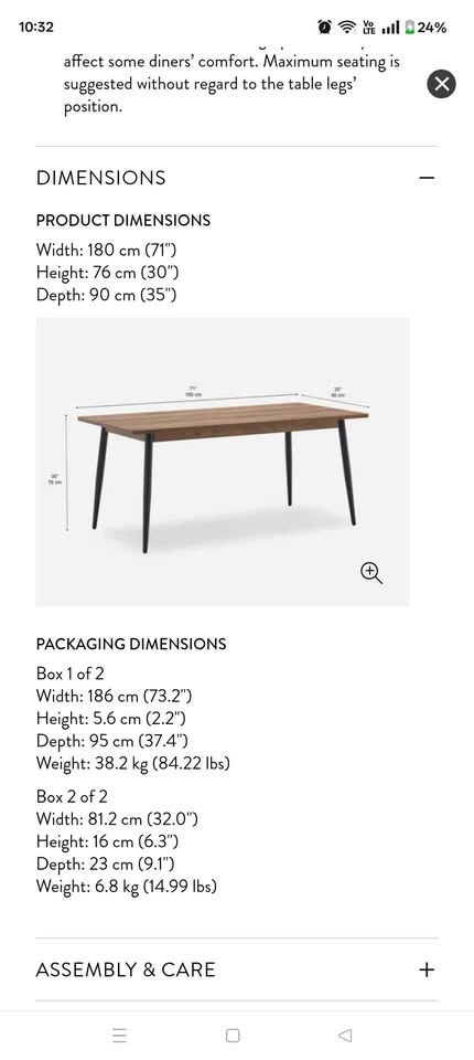 Dining table set rustic look - photo 4