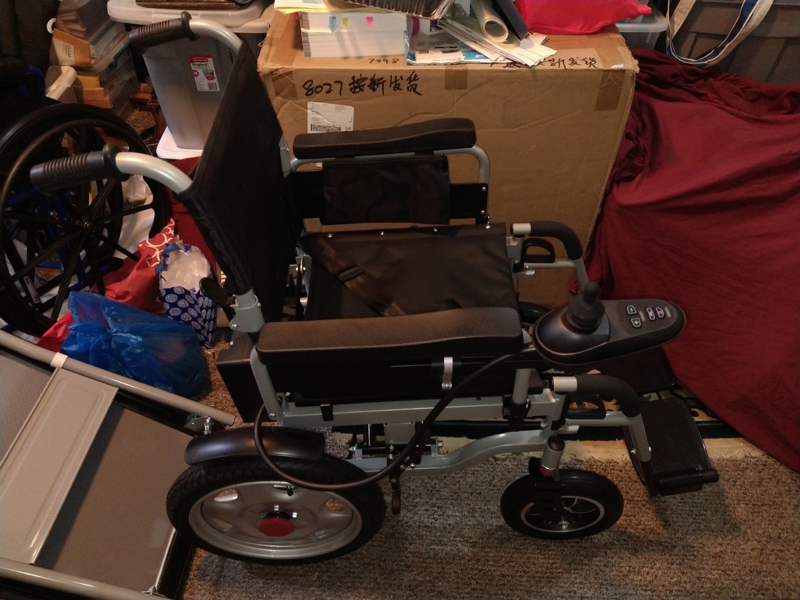 Foldable Electric Wheelchair Mobility Power Wheelchair - photo 2