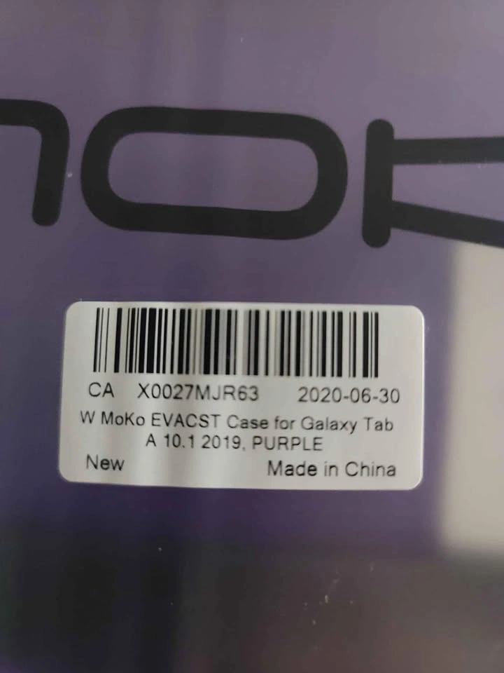 MoKo EVACST Case for Galaxy Tab A 10.1 2019, Purple - photo 2
