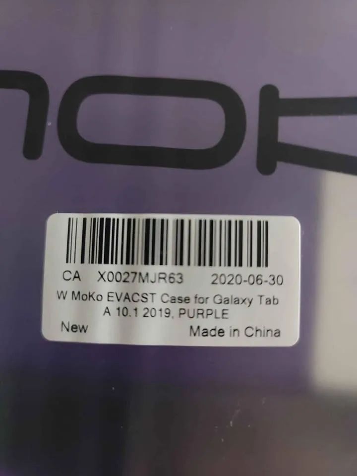 MoKo EVACST Case for Galaxy Tab A 10.1 2019, Purple - photo 2