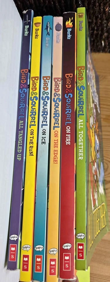6 Bird and Squirrel books