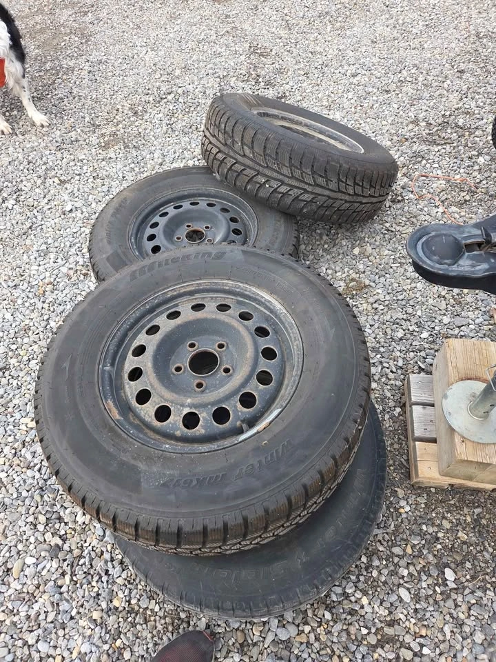 Winter tires and steel rims - photo 2