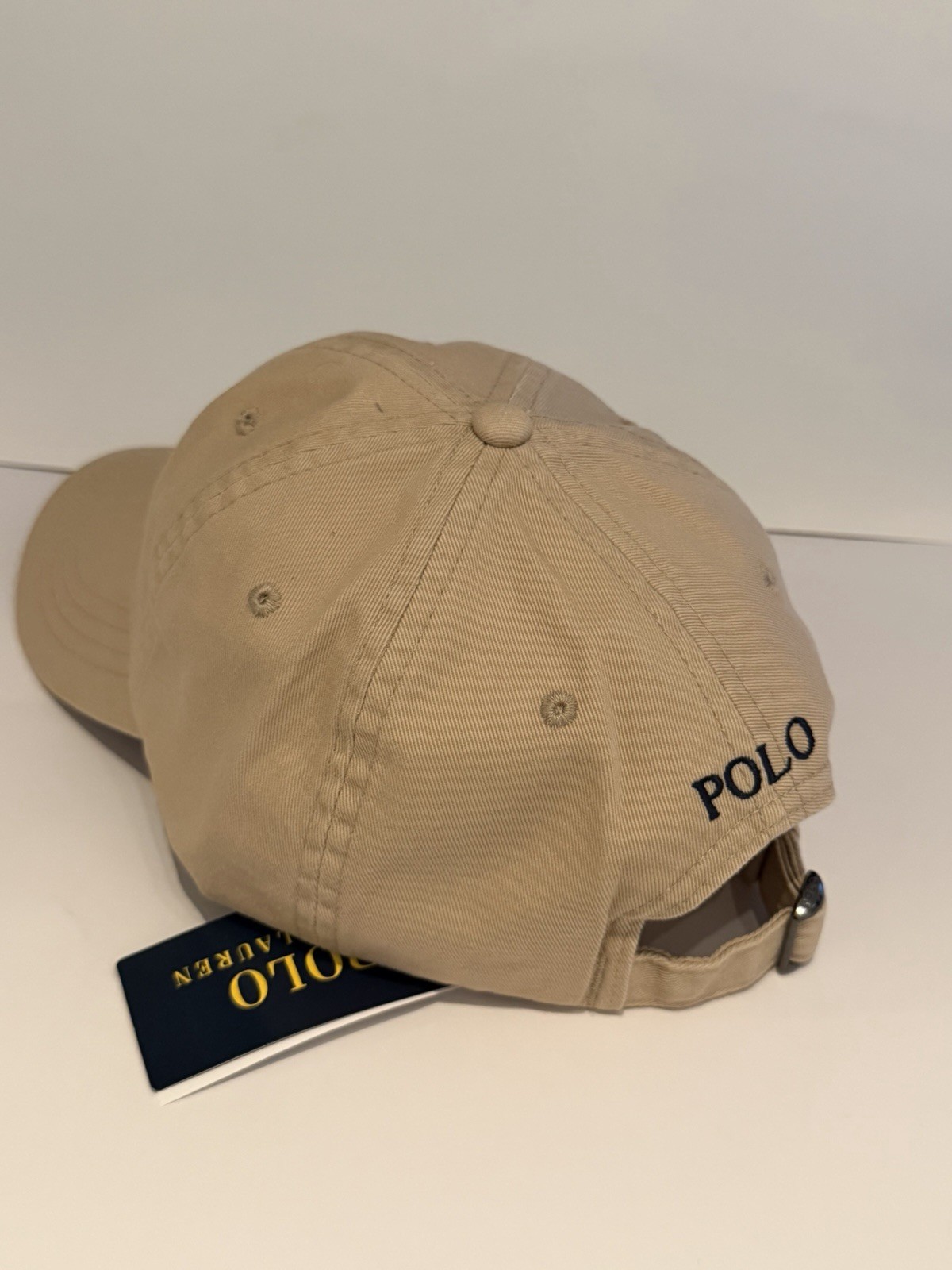 Polo Ralph Lauren Classic Pony Cotton Baseball Cap - Khaki - photo 2