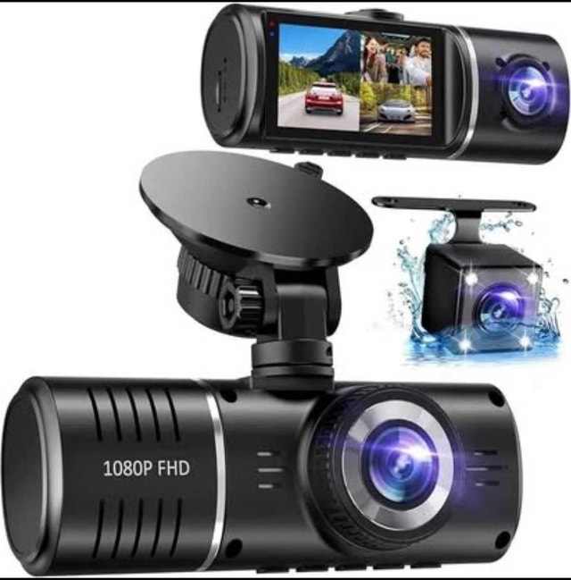 Dash Cam Front and Rear WiFi GPS 2K Full HD SUVCON J06