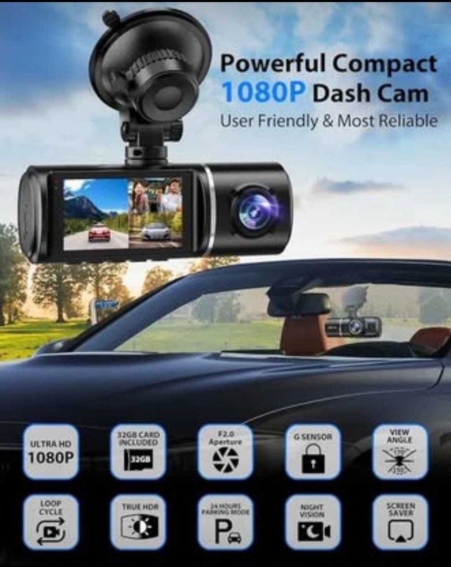 Dash Cam Front and Rear WiFi GPS 2K Full HD SUVCON J06 - photo 2