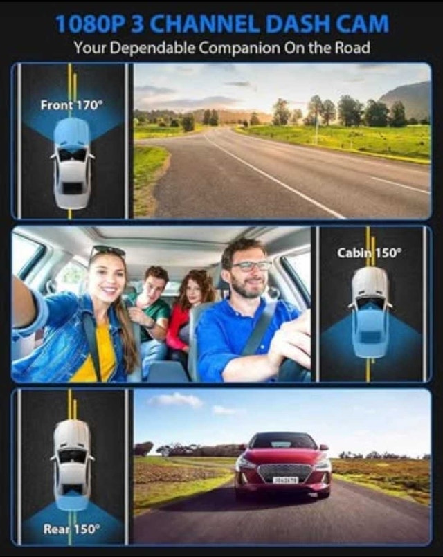 Dash Cam Front and Rear WiFi GPS 2K Full HD SUVCON J06 - photo 3