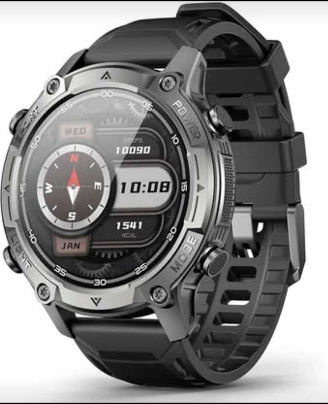 AI Smart Watch with GPS, Offline Maps, Compass, HR PICKERING