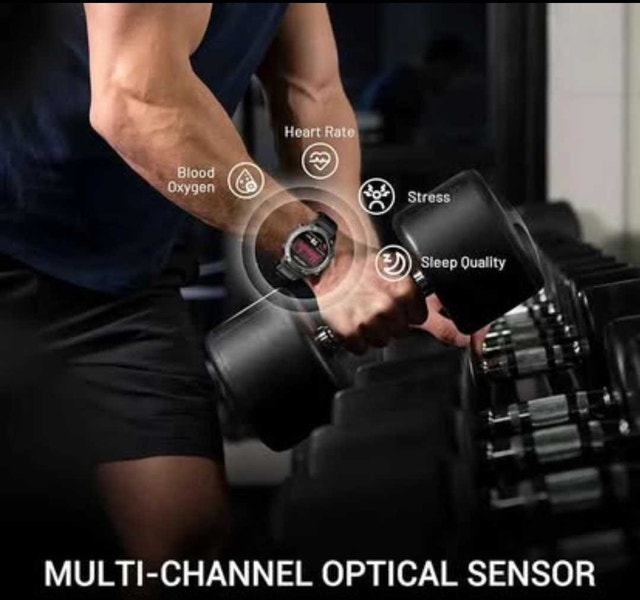 AI Smart Watch with GPS, Offline Maps, Compass, HR PICKERING - photo 5