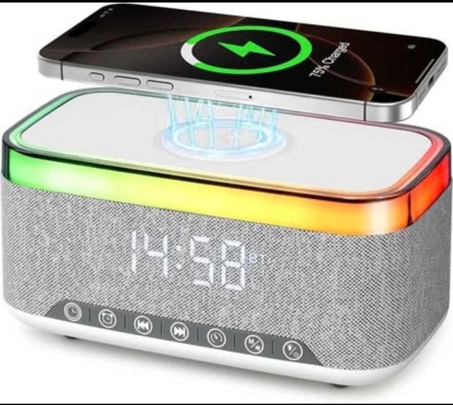 Portable Bluetooth Speaker with 15W Wireless Charging PICKERING