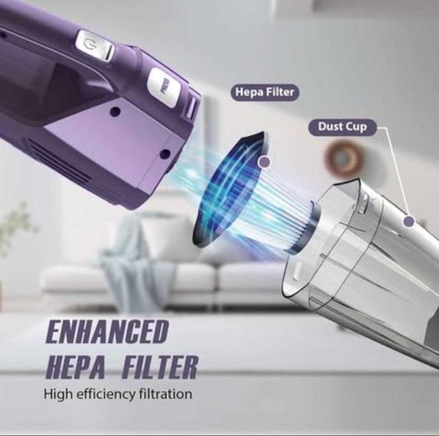 Bossdan Handheld Vacuum Cordless Car 8KPA - photo 4