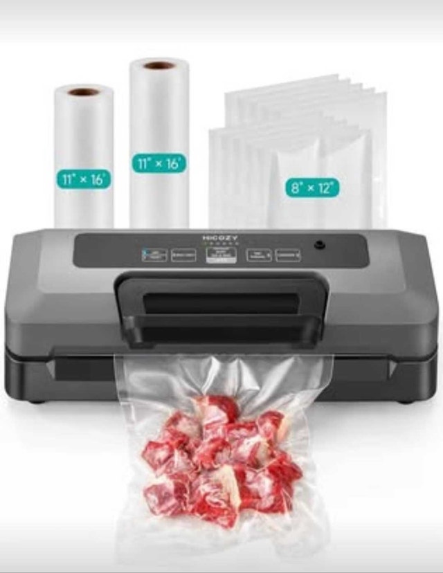 HiCOZY Vacuum Sealer for Food, Powerful Heat Sealer