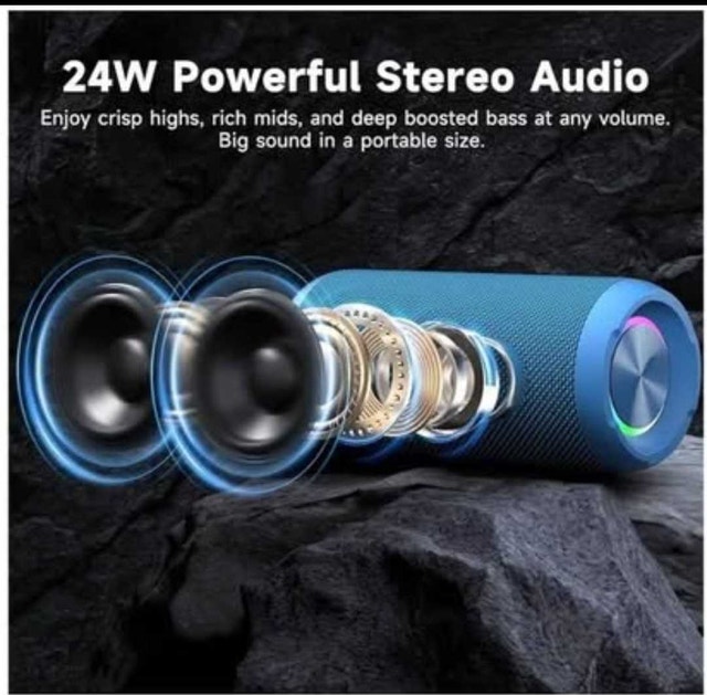 Ortizan Portable Bluetooth Speaker, IPX7 Waterproof (PICKERING) - photo 2