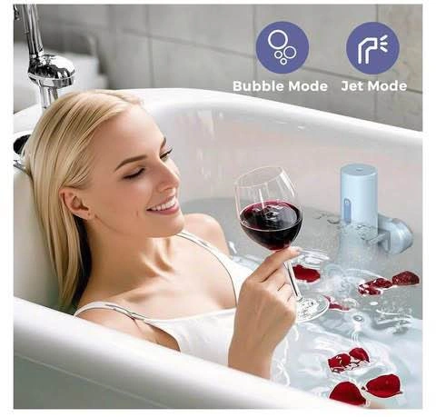 MOMFANN Bath Jets for Tub, Portable Jet Spa, Bubble/Jet Mode (Pi - photo 4