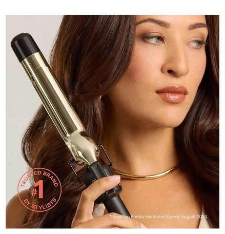 HOT Tools 24K Gold Professional 2" Extended Barrel Curling Iron - photo 3