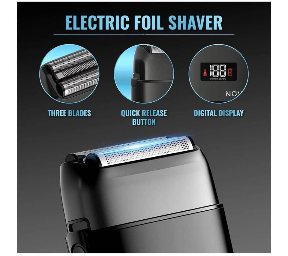 Novah Professional Barber Clippers and Trimmer Set - photo 4