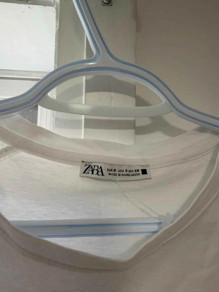 Zara white top size S - photo 2