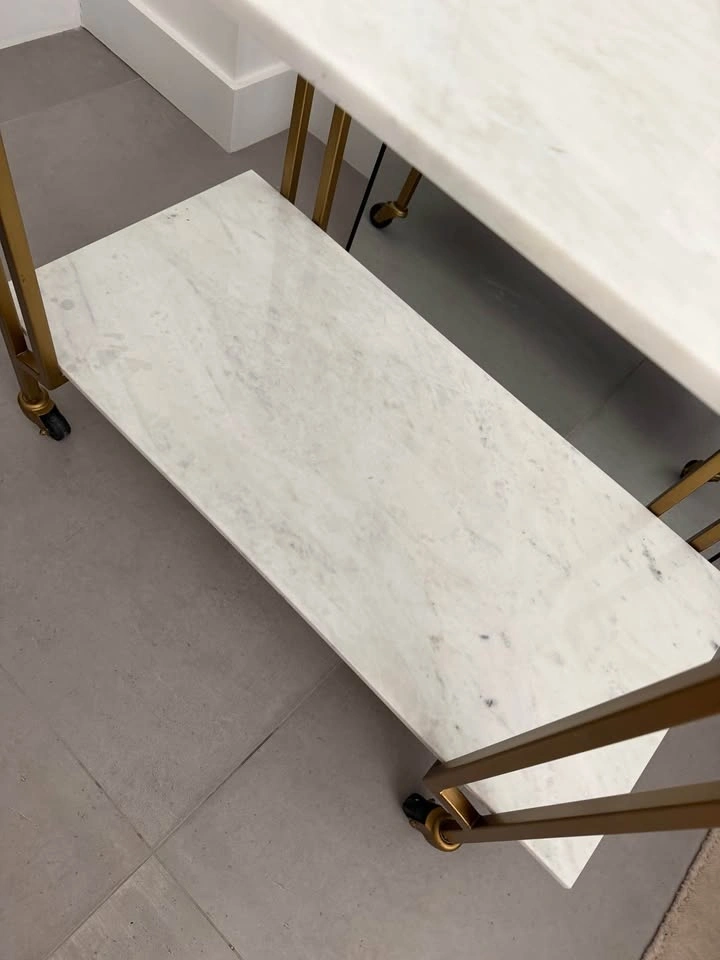 Real Marble Bar Cart - photo 3