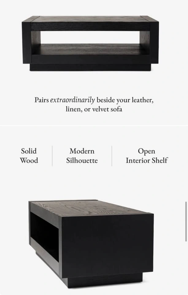 Wood Coffee Table - photo 2