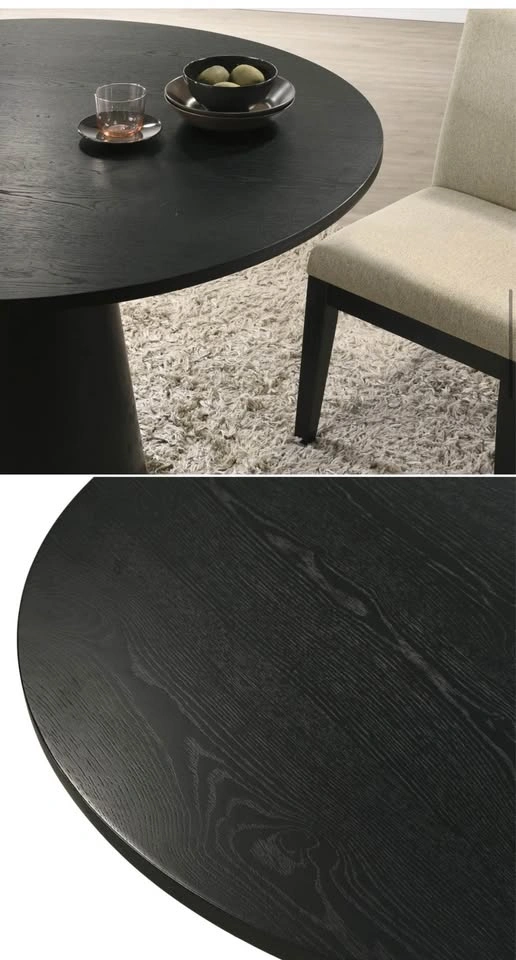 Solid Wood Base Dining Table - photo 3