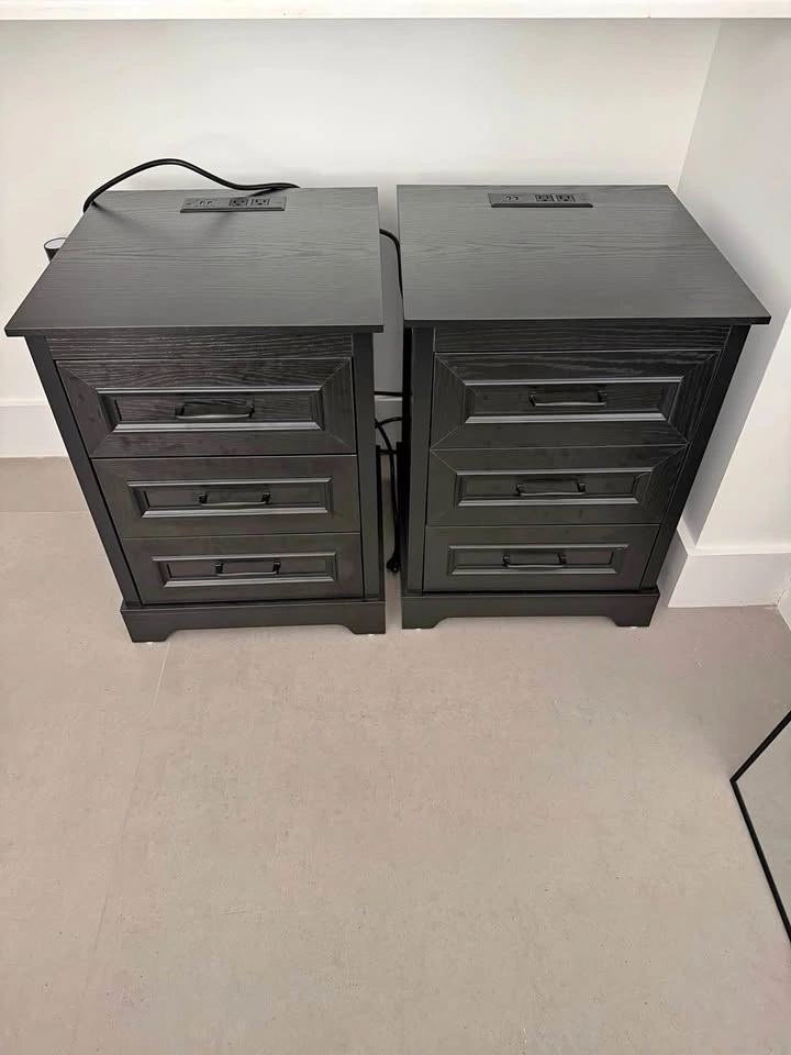 Nightstands with Built In Power Outlets