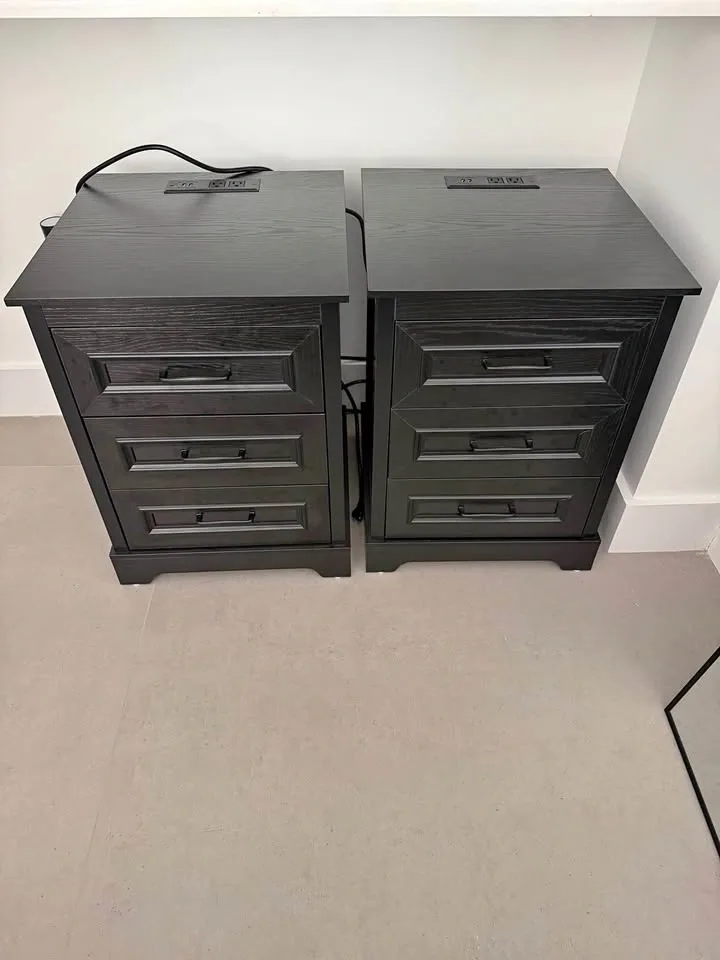 Nightstands with Built In Power Outlets