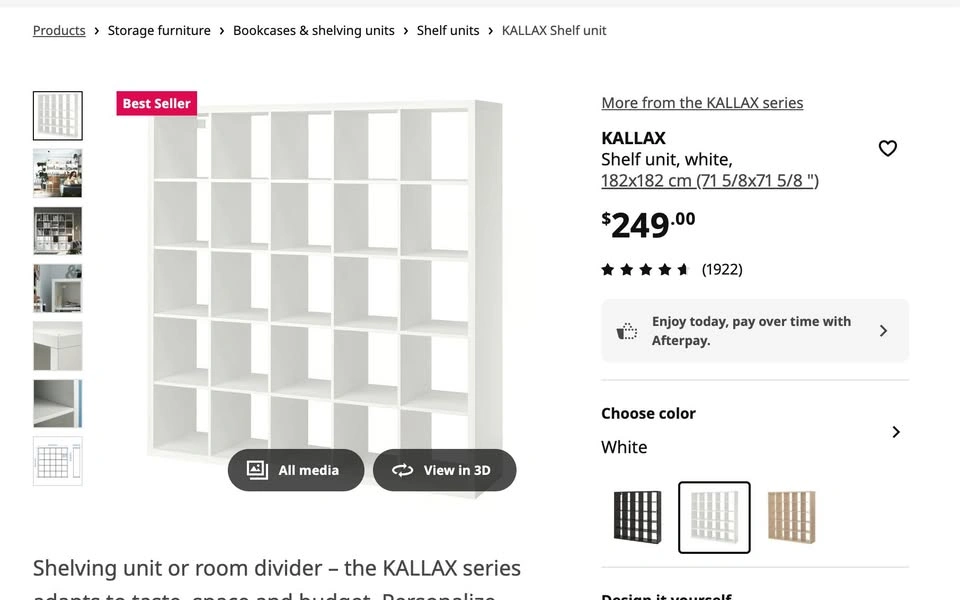 KALLAX Custom Shelf unit with underframe - photo 2