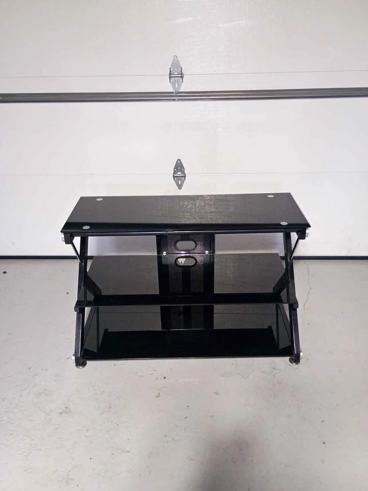 Glass TV Stand