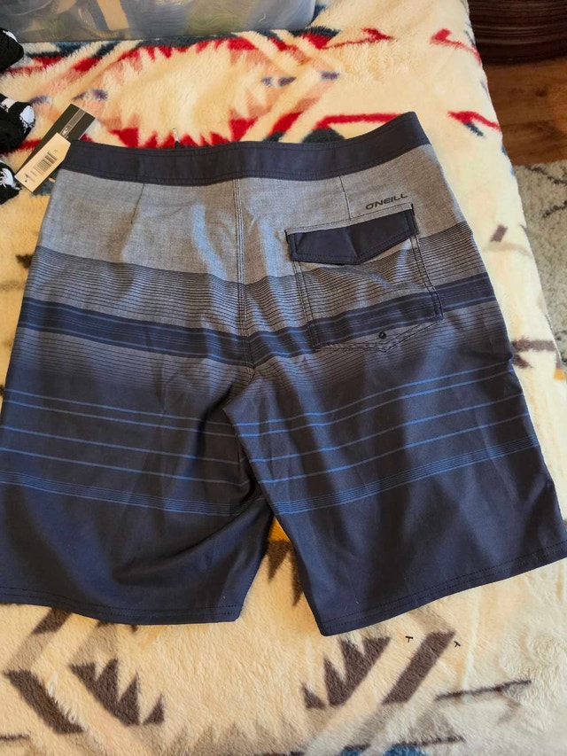 O'Neill Board Shorts - Blue Stripes - Size 34 - photo 2