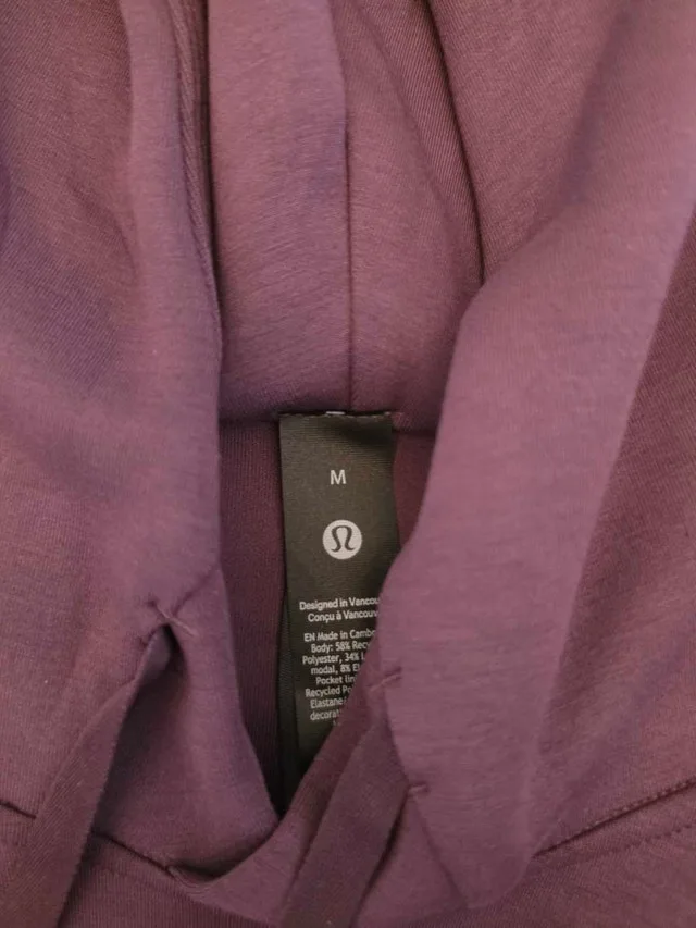 Lululemon Smooth Spacer Pullover Hoodie - Medium - Purple - photo 2