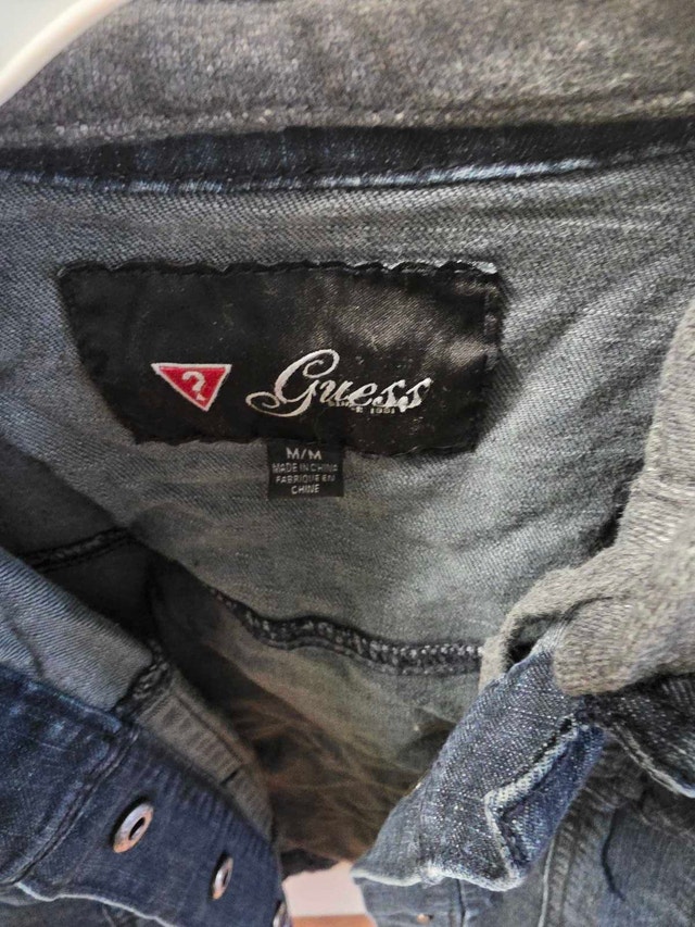 Guess Denim Jacket with Hood - Medium - photo 2