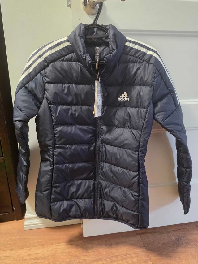 Adidas Down Jacket - Women's Small - Navy