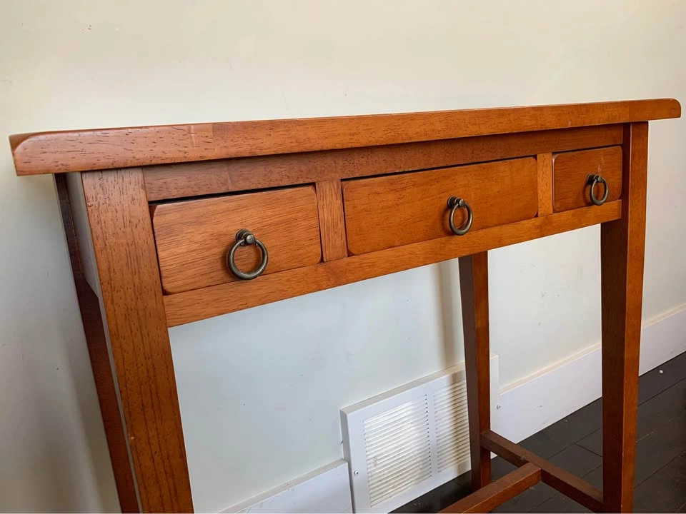 Elegant Solid Wood Console Table - photo 3