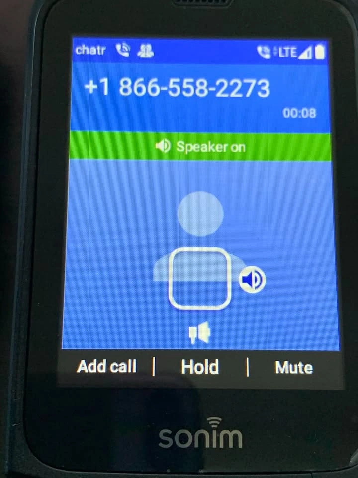 SONIM XP3plus (XP3900) Rugged 4G LTE Flip Phone - photo 4