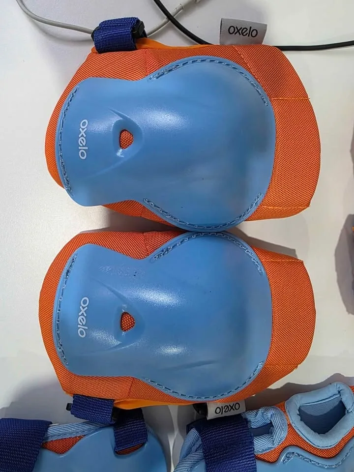Decathlon Oxelo Kids' Inline Skate Protection Set - photo 3