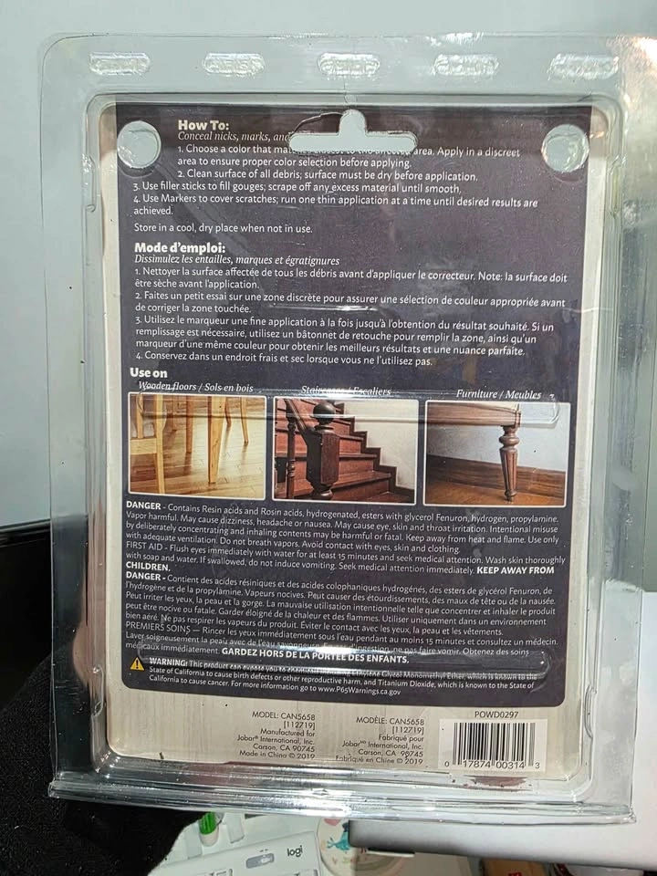 Furniture repair pens - floorboards - photo 3