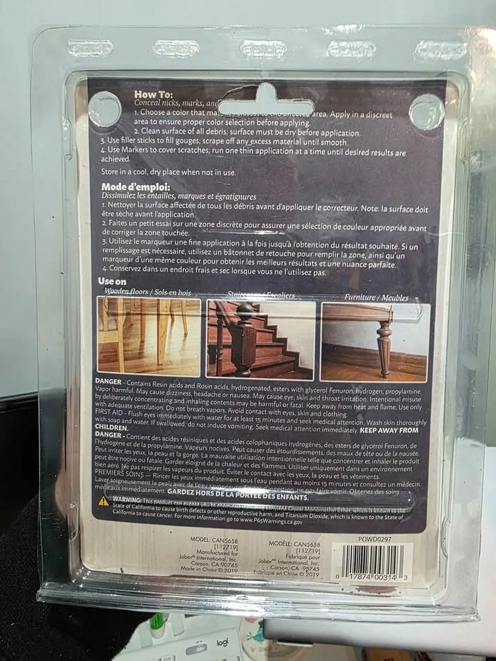 Furniture repair pens - floorboards - photo 3