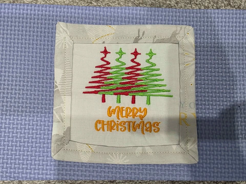 Xmas coasters - photo 2